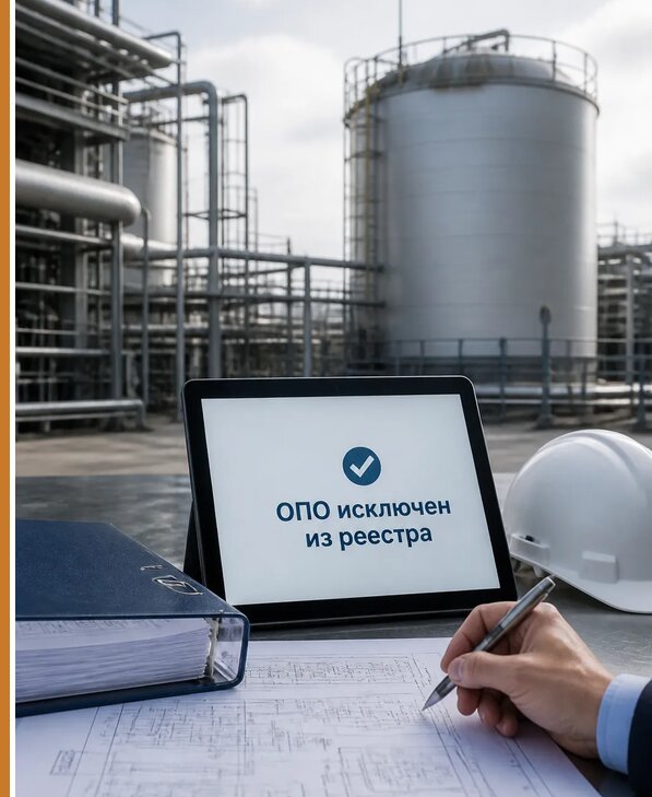 Исключение ОПО из госреестра в Выксе от 31110 р. | Авеста ОТиПБ
