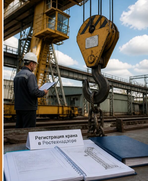 Регистрация крана в Ростехнадзоре в Выксе от 15555 р. | Авеста ОТиПБ